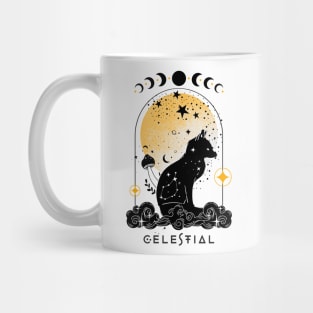 Celestial spirit animal fox Mug